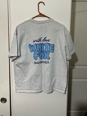 White Fox Boutique with Love Tee Shirt